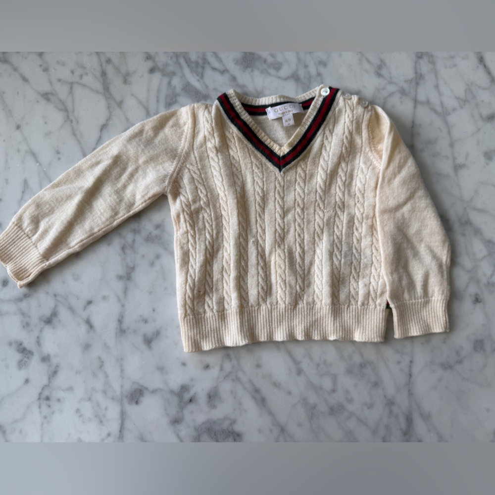 100% authentic baby gucci sweater